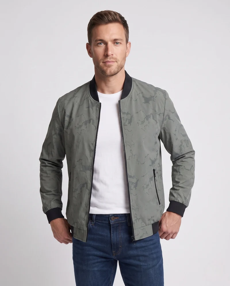 Herren Casual Bomberjacke Nord Taschen