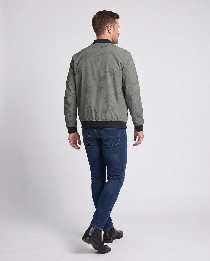 Herren Casual Bomberjacke Nord Taschen