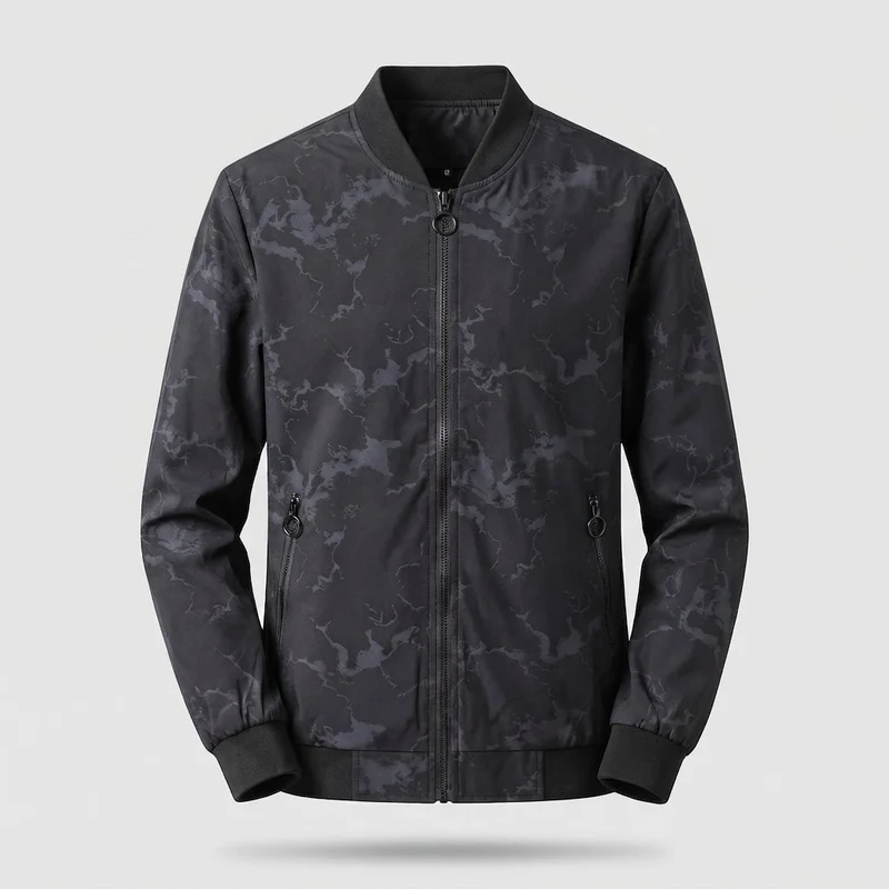 Herren Casual Bomberjacke Nord Taschen