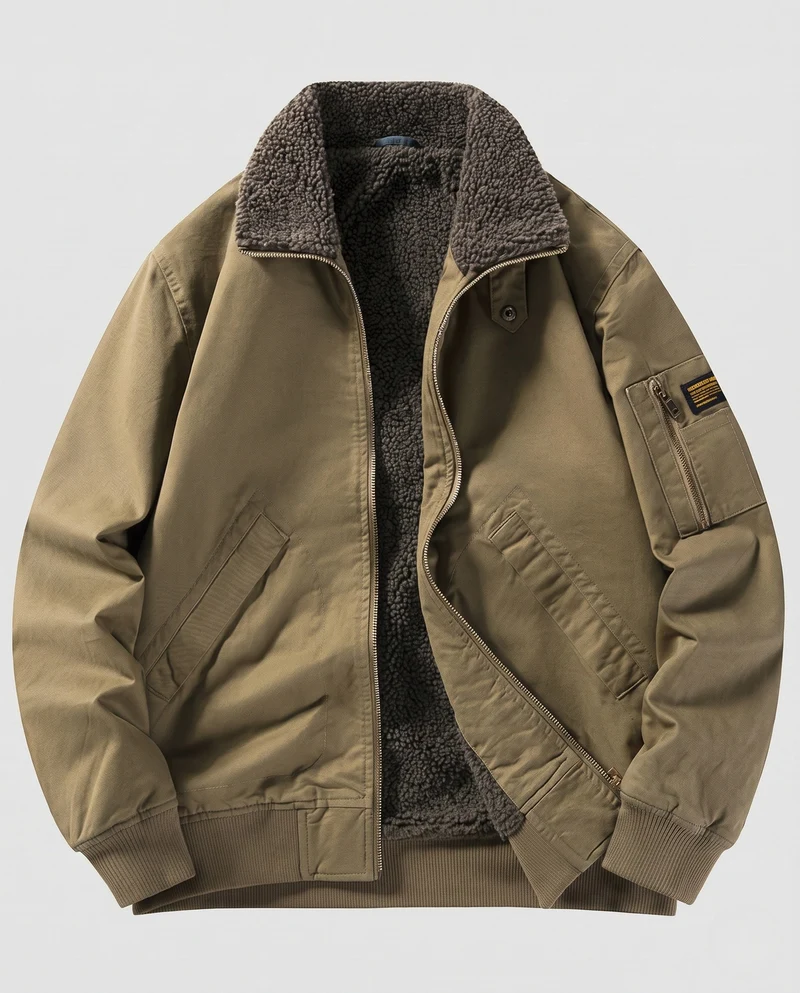 Herren Freize jacket mit Fleece-Futter Nord Taschen