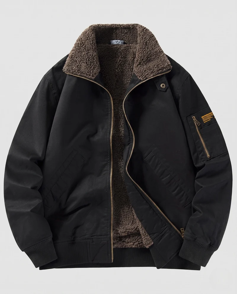 Herren Freize jacket mit Fleece-Futter Nord Taschen
