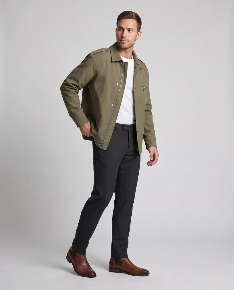 Herren Freizeitjacke mit praktischen Reißverschlusstaschen Nord Taschen