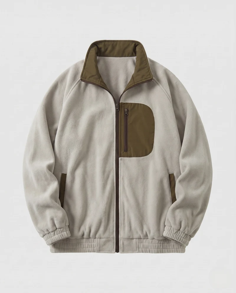Herren Funktionsfleecejacke Nord Taschen