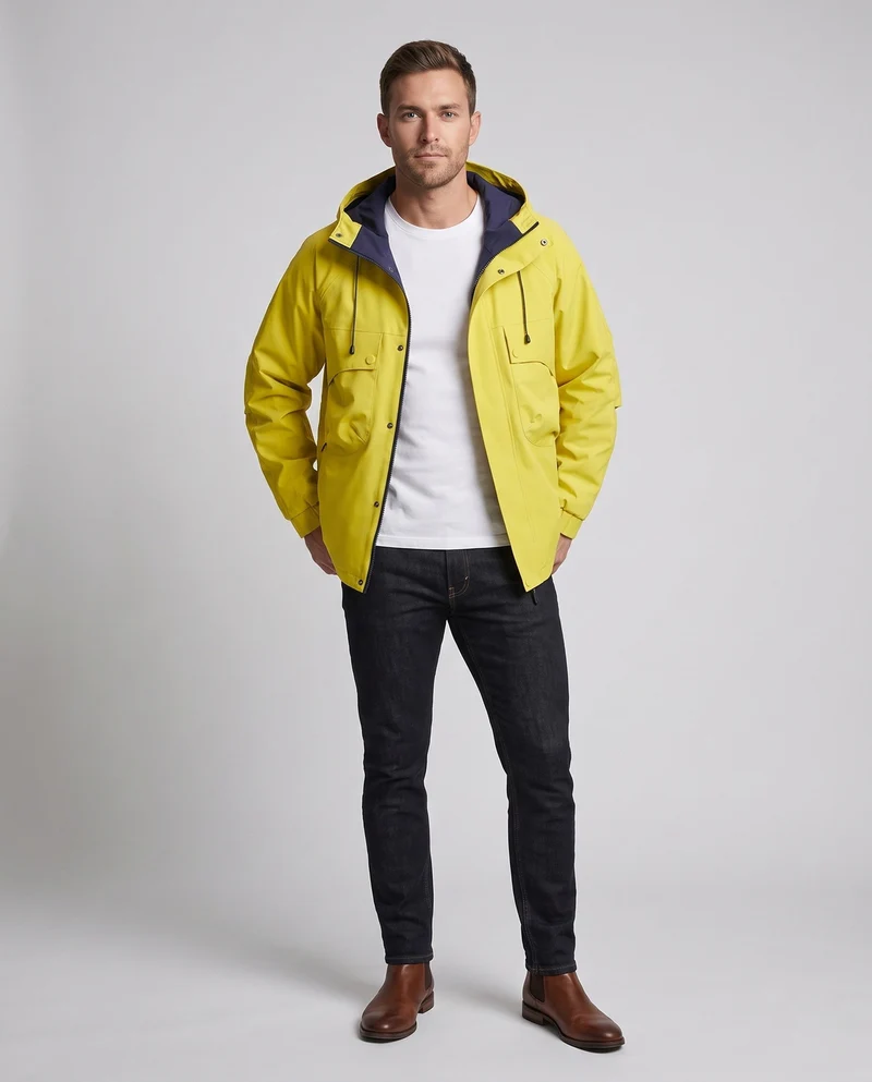 Herren Funktions Outdoor Jacke Nord Taschen