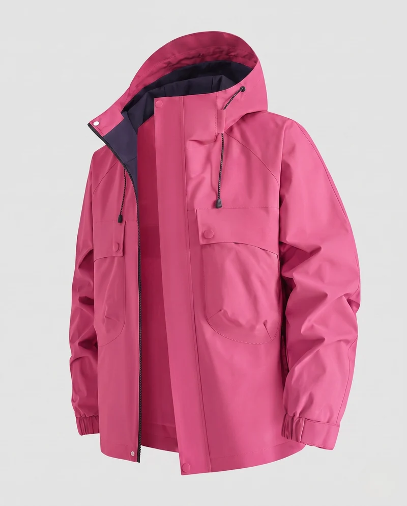 Herren Funktions Outdoor Jacke Nord Taschen