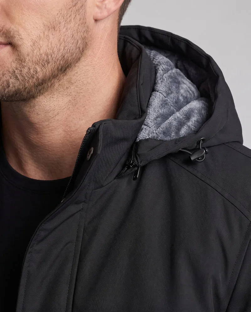 Herren Funktions Outdoorjacke mit Kapuze Nord Taschen