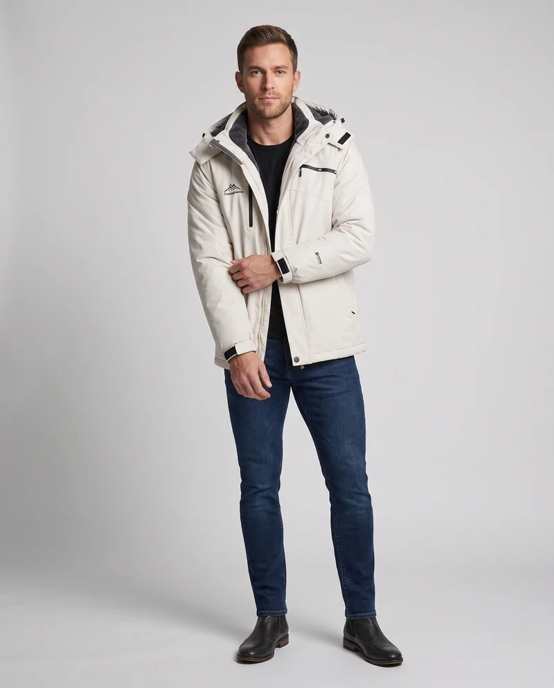 Herren Funktionsjacke mit hoher Wärmeisolierung Nord Taschen