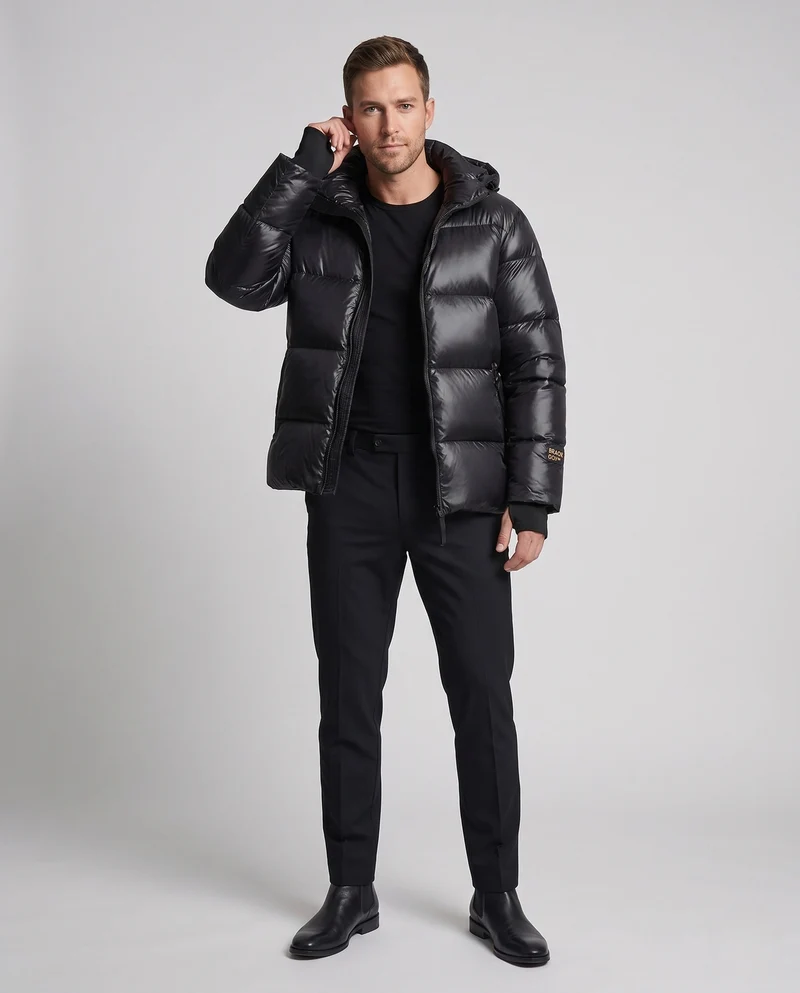 Herren Funktionsjacke mit Kapuze Nord Taschen