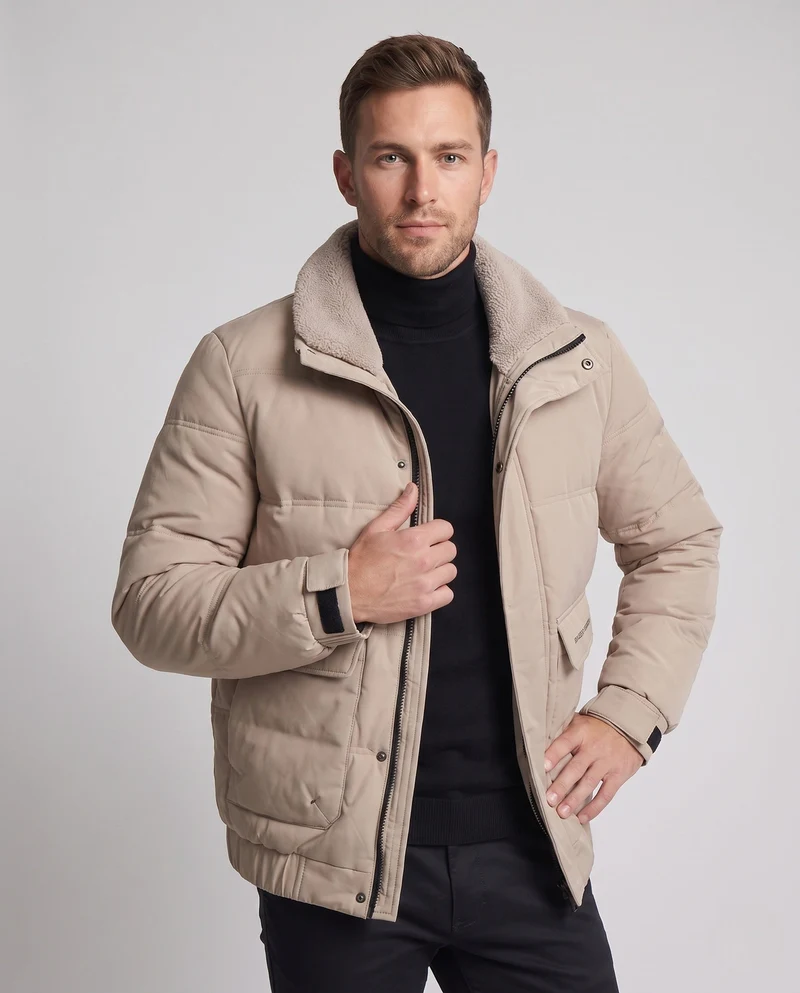 Herren isolierte Freizeitjacke Nord Taschen