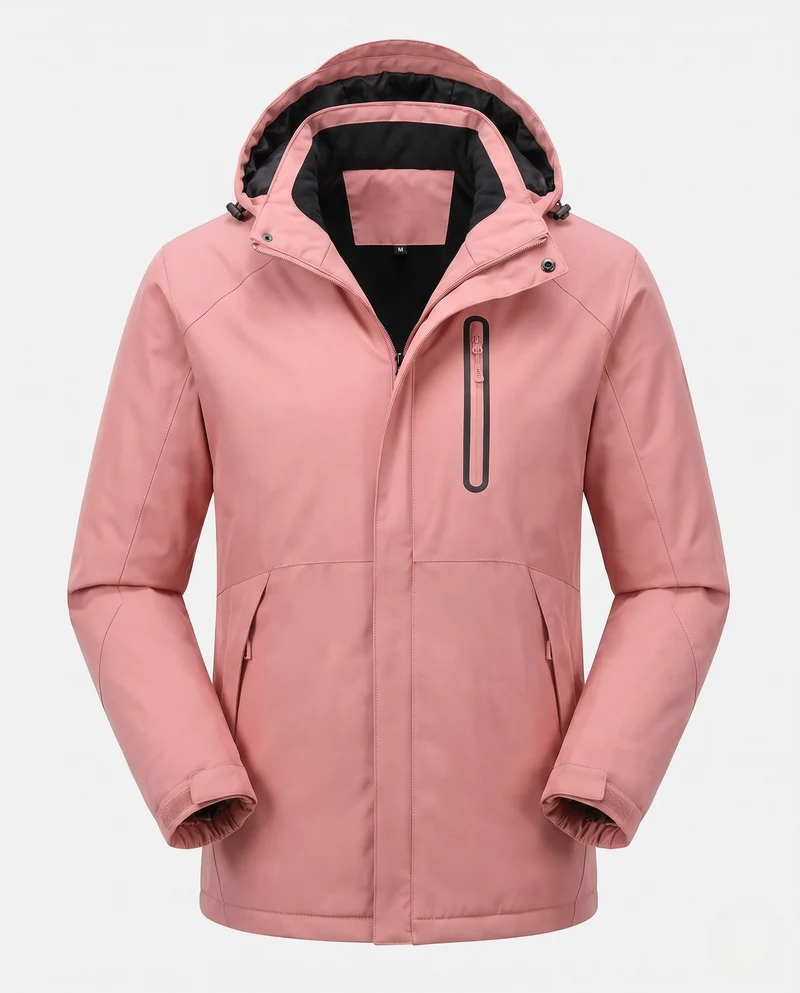 Herren beheizte Winterjacke Nord Taschen