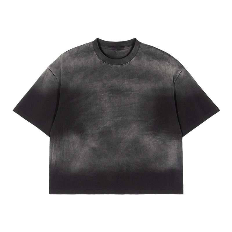 Unisex Oversized Boxy T-Shirt mit verwaschenem Dip-Dye-Effekt Nord Taschen