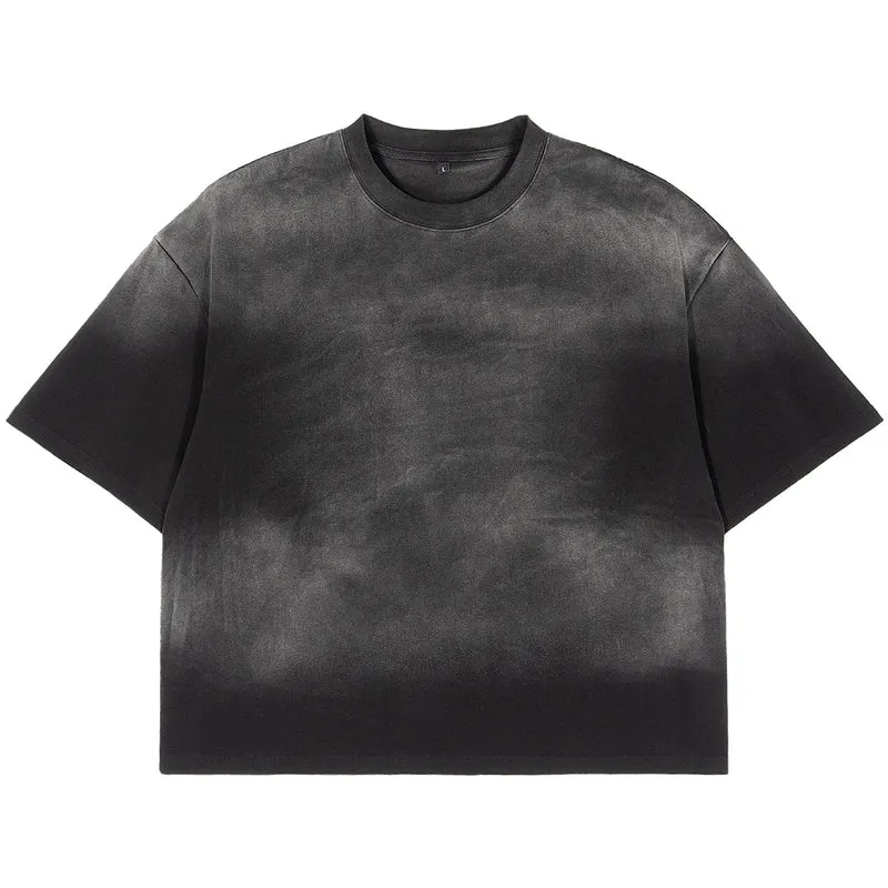 Unisex Oversized Boxy T-Shirt mit verwaschenem Dip-Dye-Effekt Nord Taschen