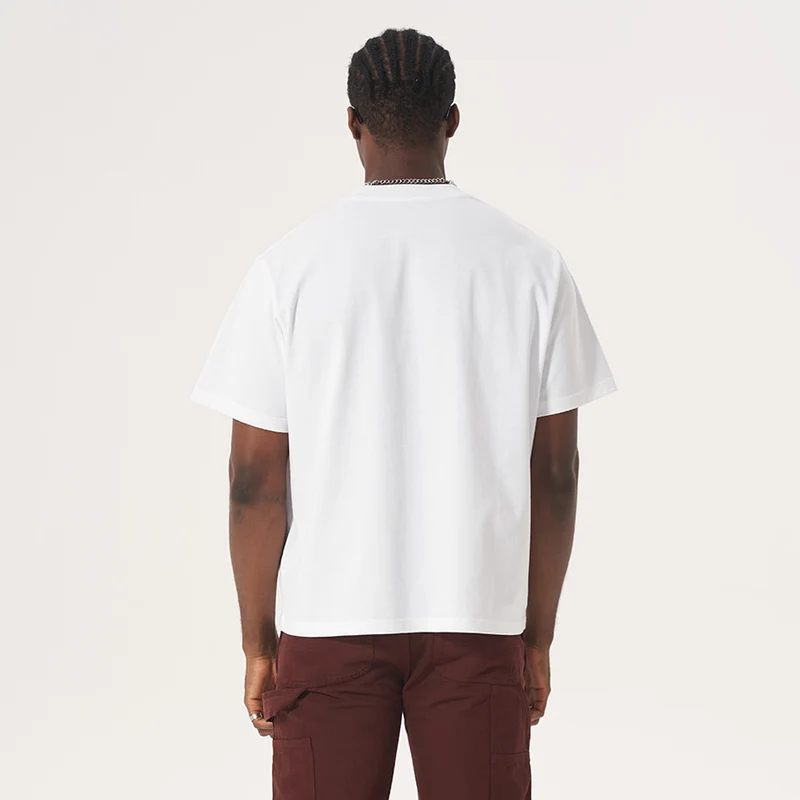Unisex Oversize Boxy T-Shirt aus Bio-Baumwolle mit Rundhalsausschnitt Nord Taschen