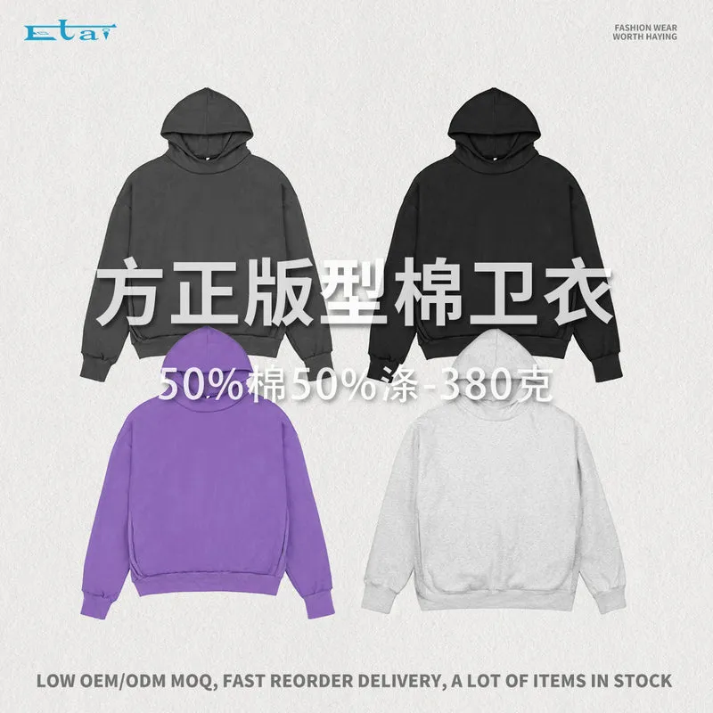 Unisex Minimalistischer Kapuzenpullover im Clean-Look mit verstärktem Kragen Nord Taschen