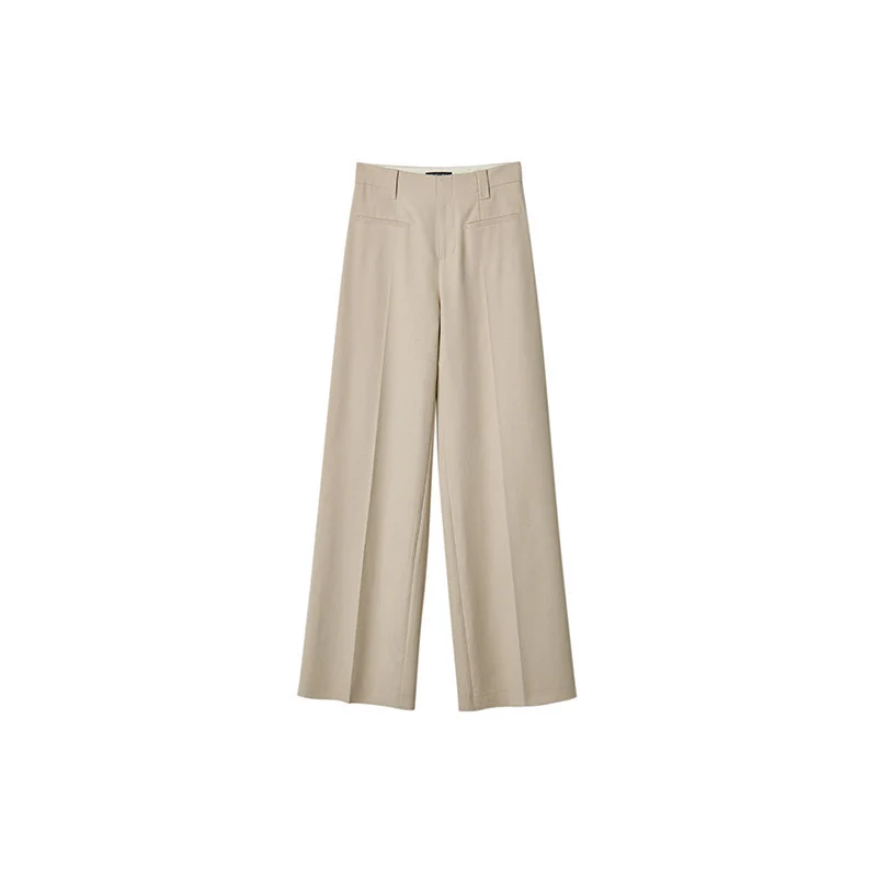 Damen Elegante und weite Hochbahn-Hose Nord Taschen