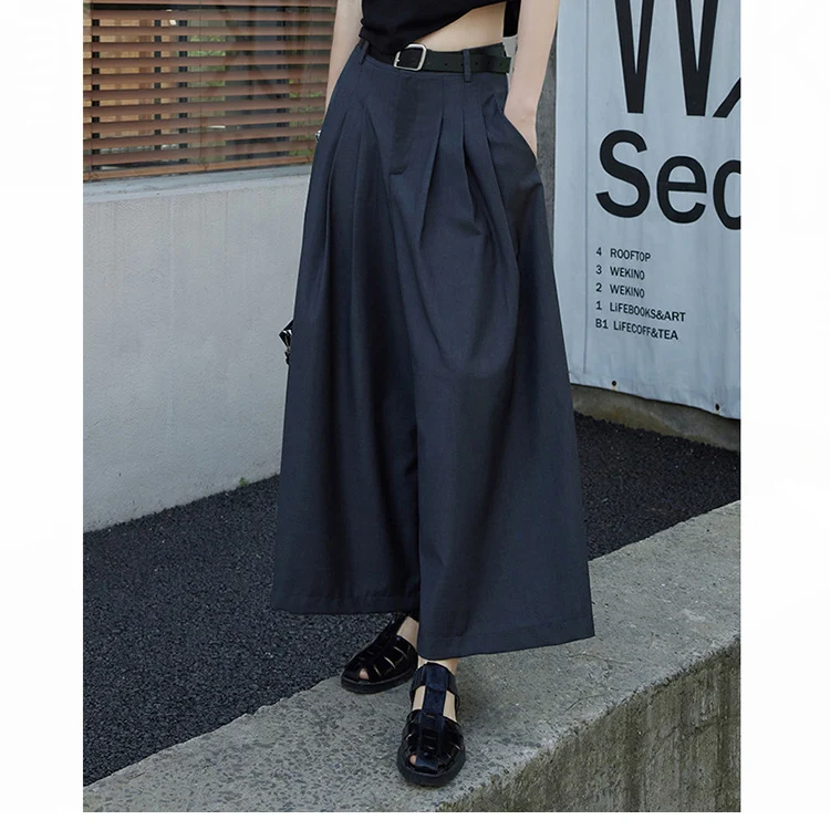 Damen Elegante und weite Culotte Nord Taschen