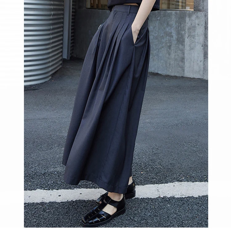 Damen Elegante und weite Culotte Nord Taschen