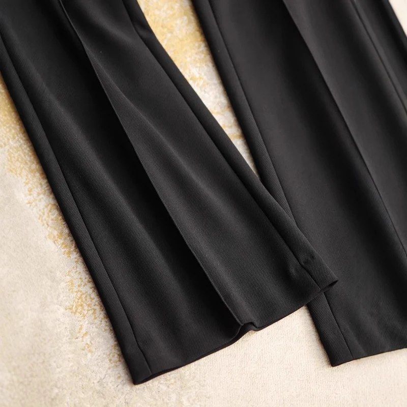 Damen Elegante und weite Business-Hose Nord Taschen