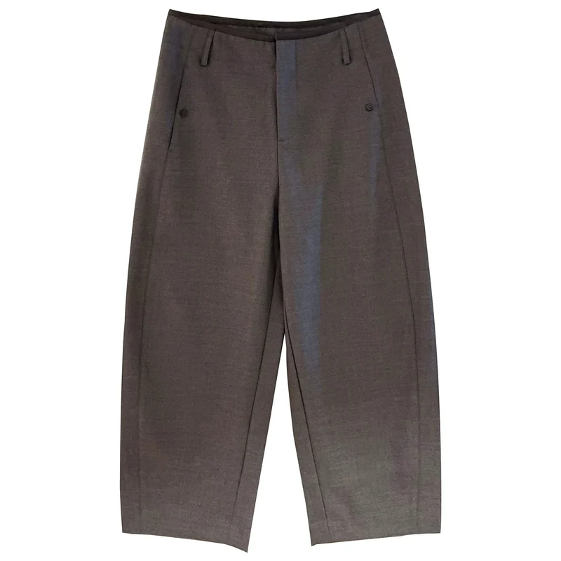 Damen Elegante und weite Anzughose Nord Taschen