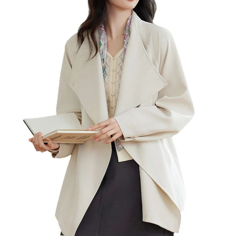 Damen Elegante und vielseitige Wickeljacke Nord Taschen