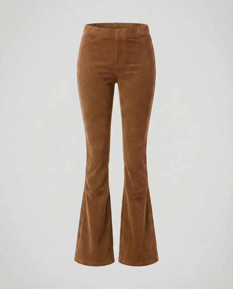 Damen Stretch-Cord Schlaghose mit Komfort & Vielseitigem Style