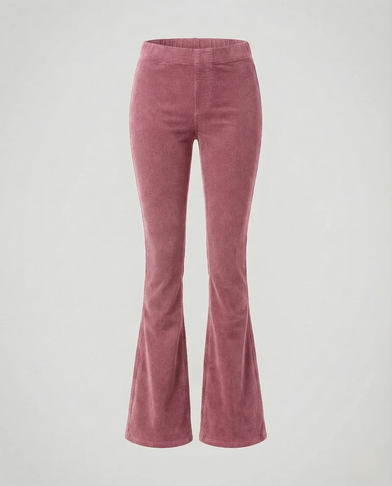 Damen Stretch-Cord Schlaghose mit Komfort & Vielseitigem Style