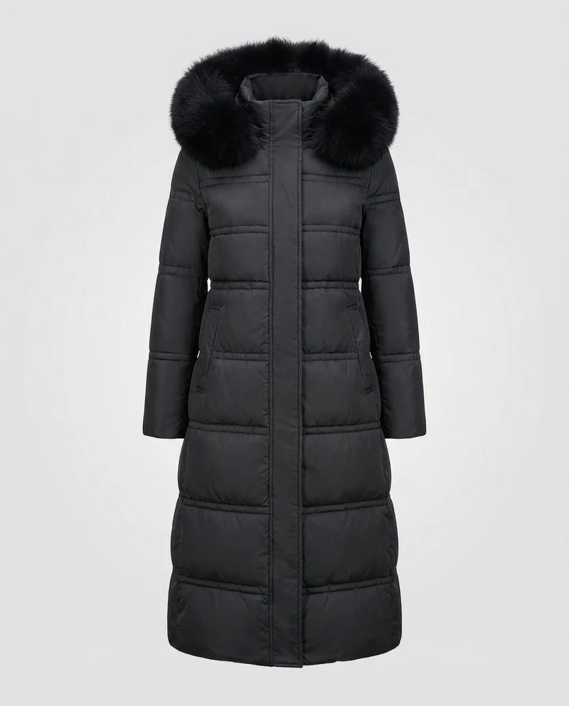 Taillierter Wintermantel Damen