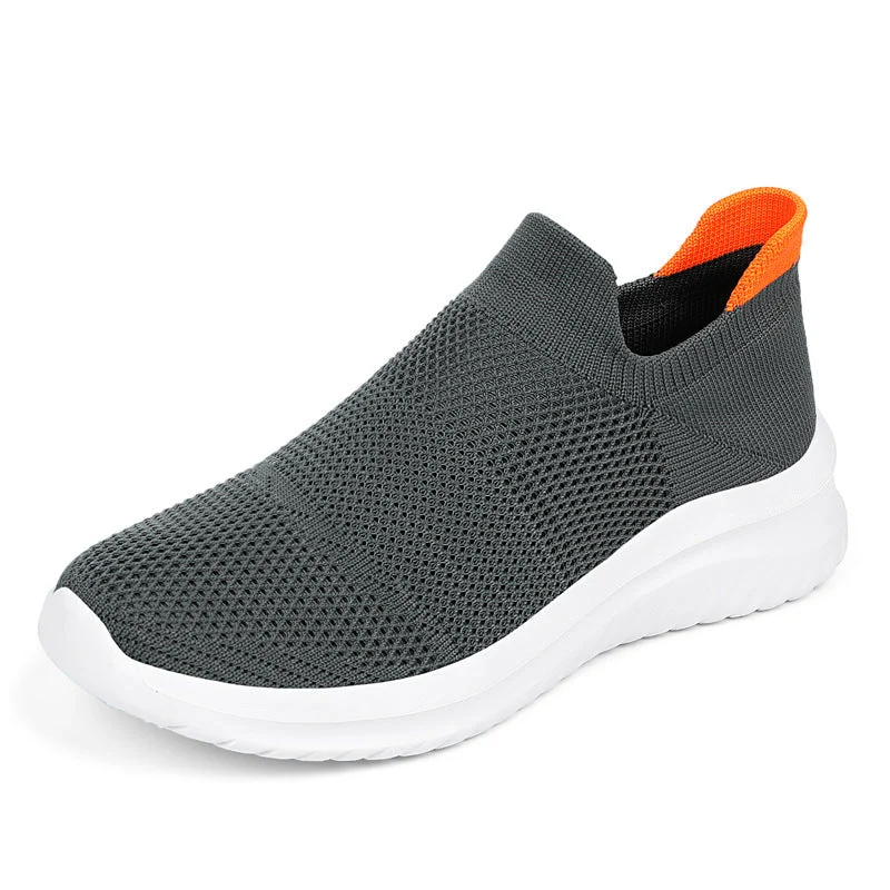 Damen Atmungsaktive Slip-On Sneakers mit stoßdämpfender Sohle