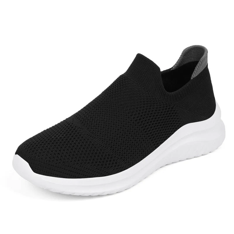 Damen Atmungsaktive Slip-On Sneakers mit stoßdämpfender Sohle