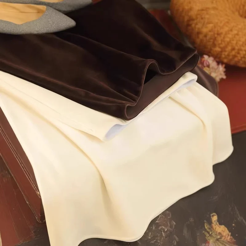 Damen Eleganter Maxirock aus hochwertigem Satin Nord Taschen