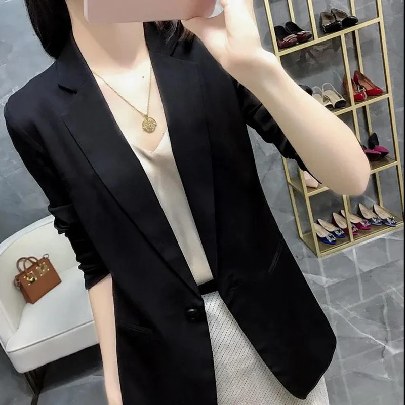 Damen Eleganter leichter Blazer Nord Taschen