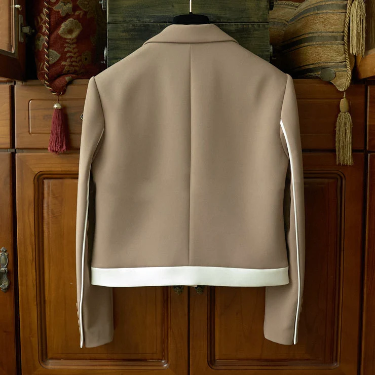 Damen Eleganter Kurzblazer Nord Taschen