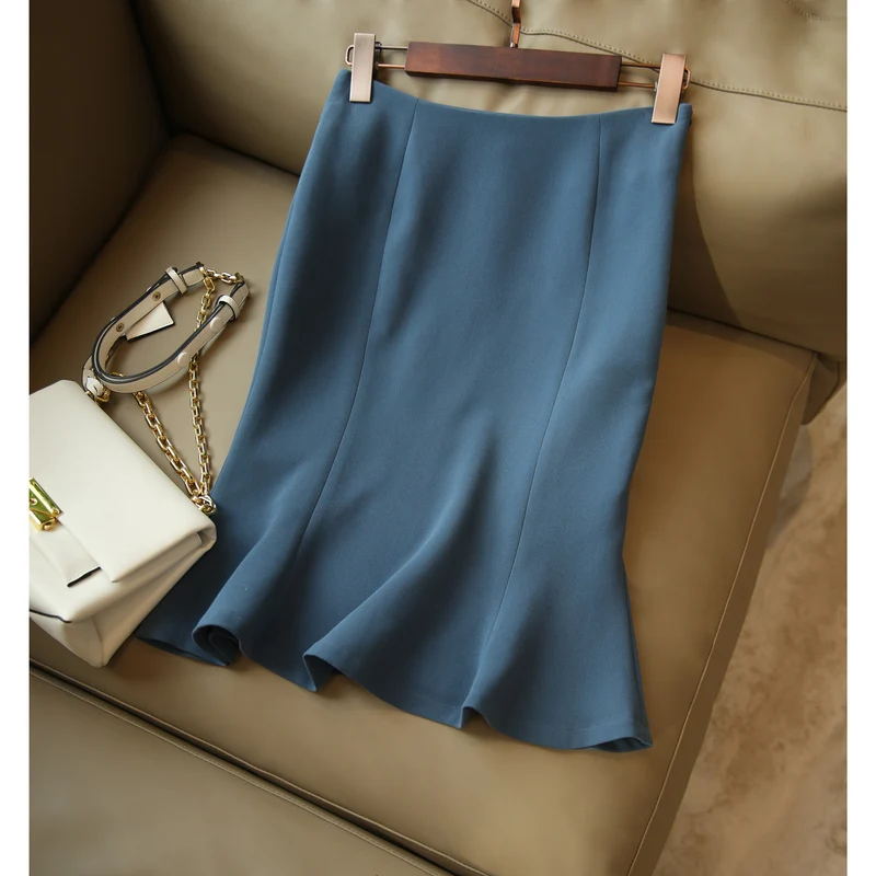 Damen Eleganter Figurbetonter Bleistiftrock Nord Taschen