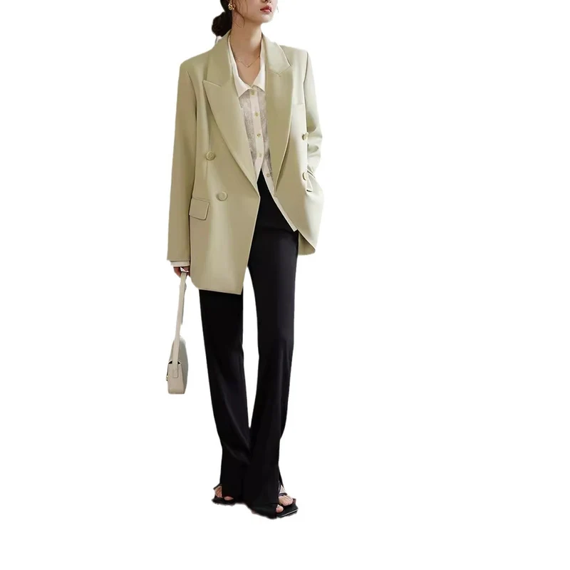 Damen Eleganter doppelter Blazer Nord Taschen