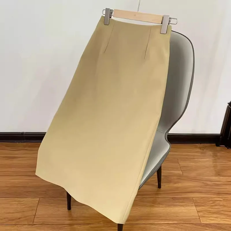 Damen Eleganter Bleistiftrock mit hohem Bund und figurbetontem Schnitt Nord Taschen