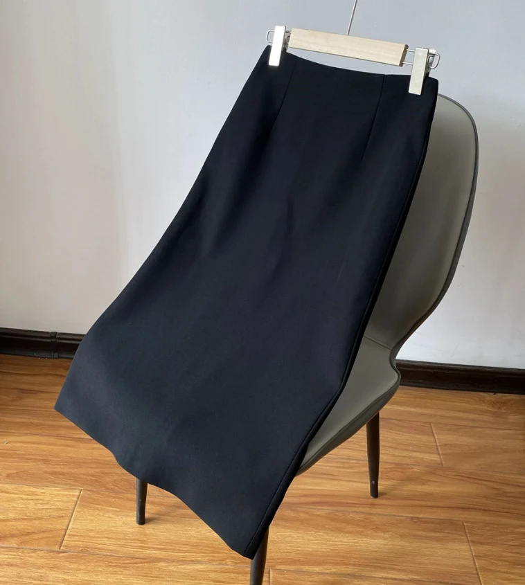 Damen Eleganter Bleistiftrock mit hohem Bund und figurbetontem Schnitt Nord Taschen