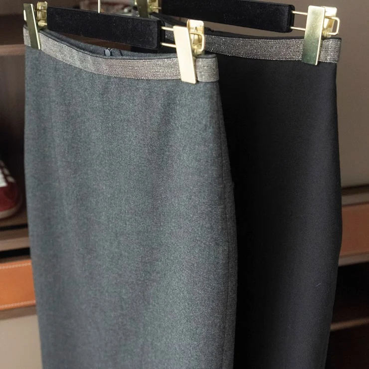 Damen Eleganter Bleistiftrock aus hochwertigem Material Nord Taschen
