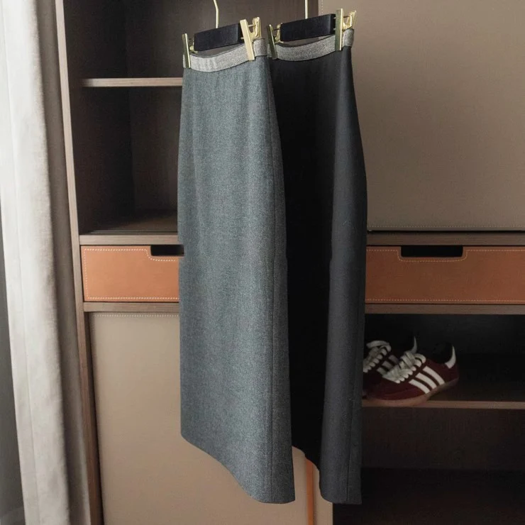 Damen Eleganter Bleistiftrock aus hochwertigem Material Nord Taschen