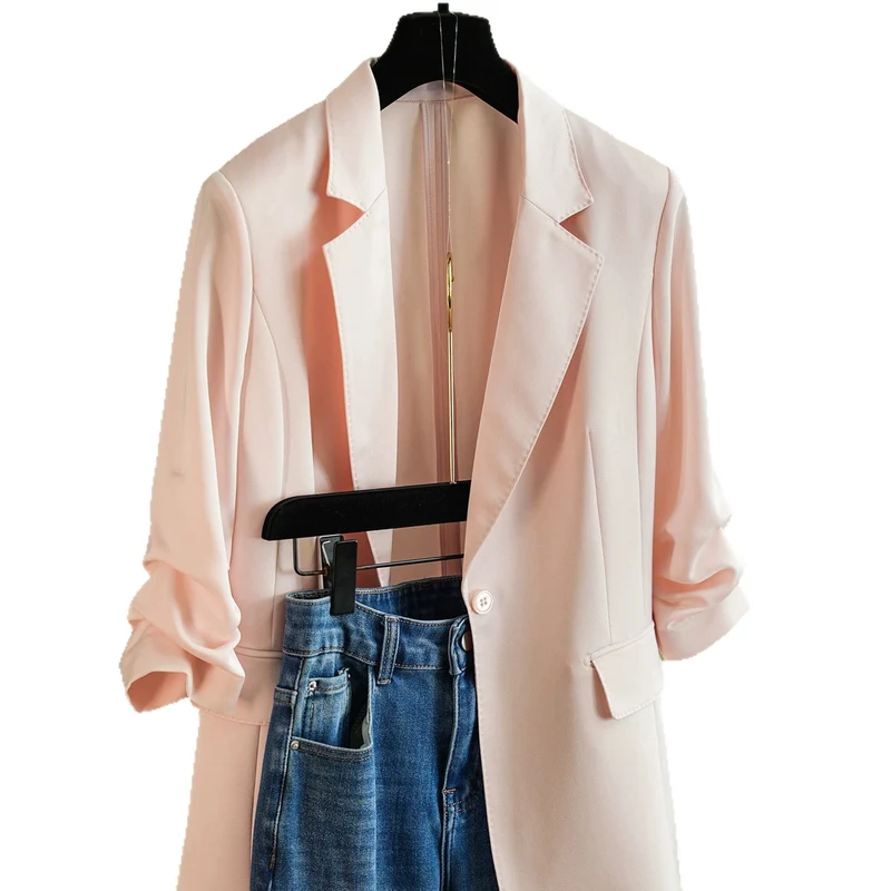Damen Eleganter Blazer mit lässigem Schnitt Nord Taschen