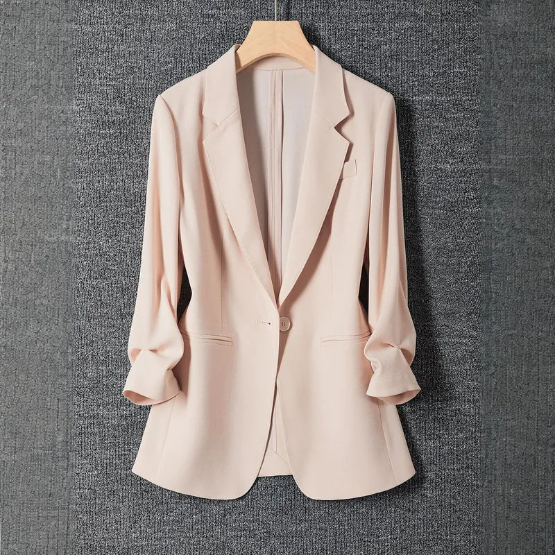Damen Eleganter Blazer mit lässigem Schnitt Nord Taschen 1789268885