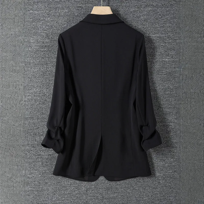 Damen Eleganter Blazer mit lässigem Schnitt Nord Taschen 1789268885