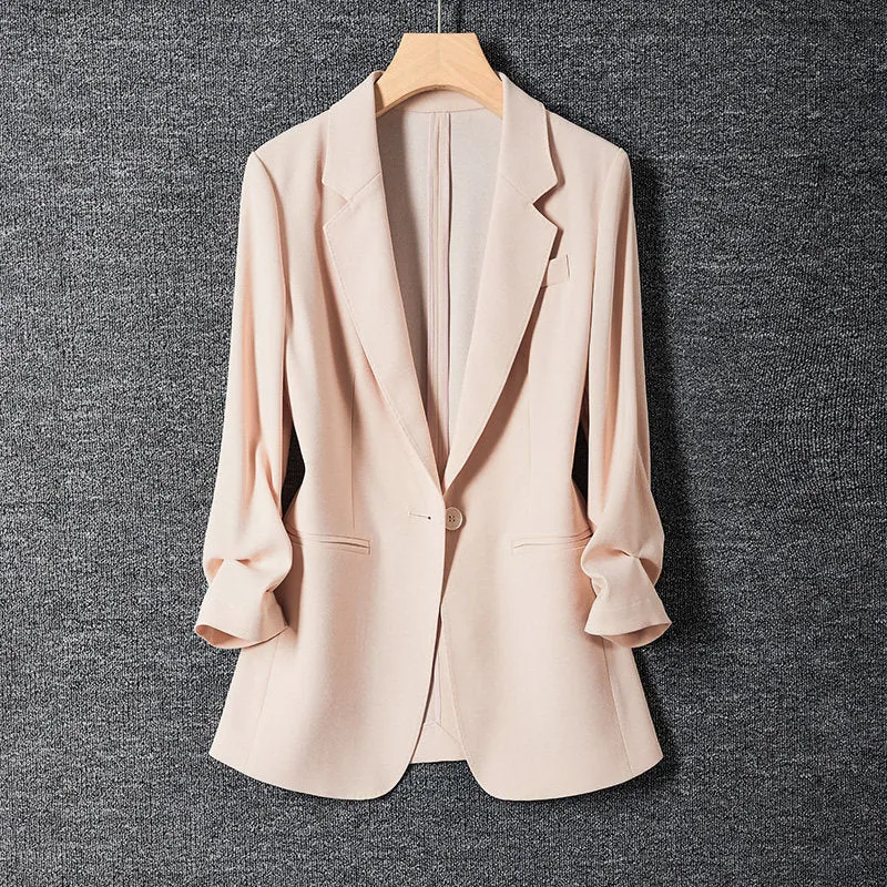 Damen Eleganter Blazer mit lässigem Schnitt Nord Taschen 1789268885