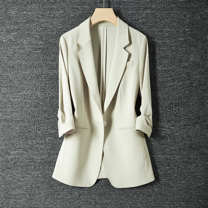 Damen Eleganter Blazer mit lässigem Schnitt Nord Taschen 1789268885