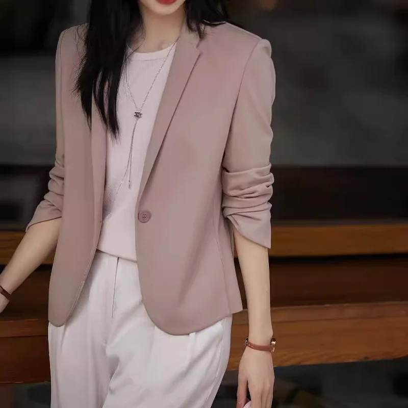 Damen Eleganter Blazer mit feinem Stoff Nord Taschen