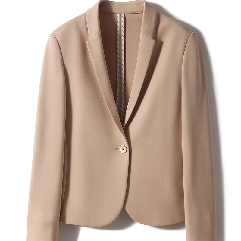 Damen Eleganter Blazer mit feinem Stoff Nord Taschen