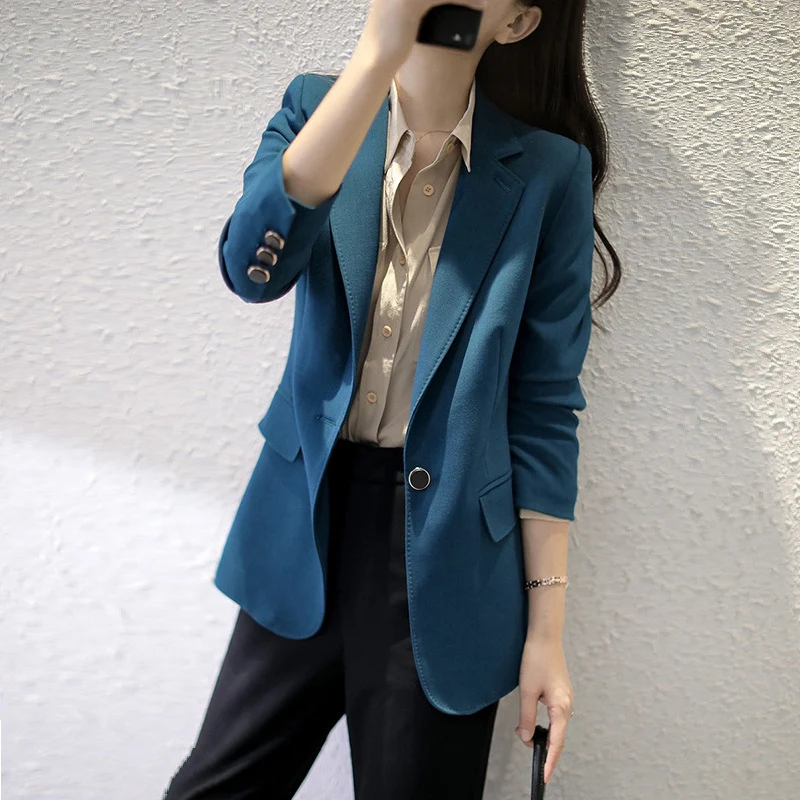 Damen Eleganter Blazer mit feinem Schnitt Nord Taschen