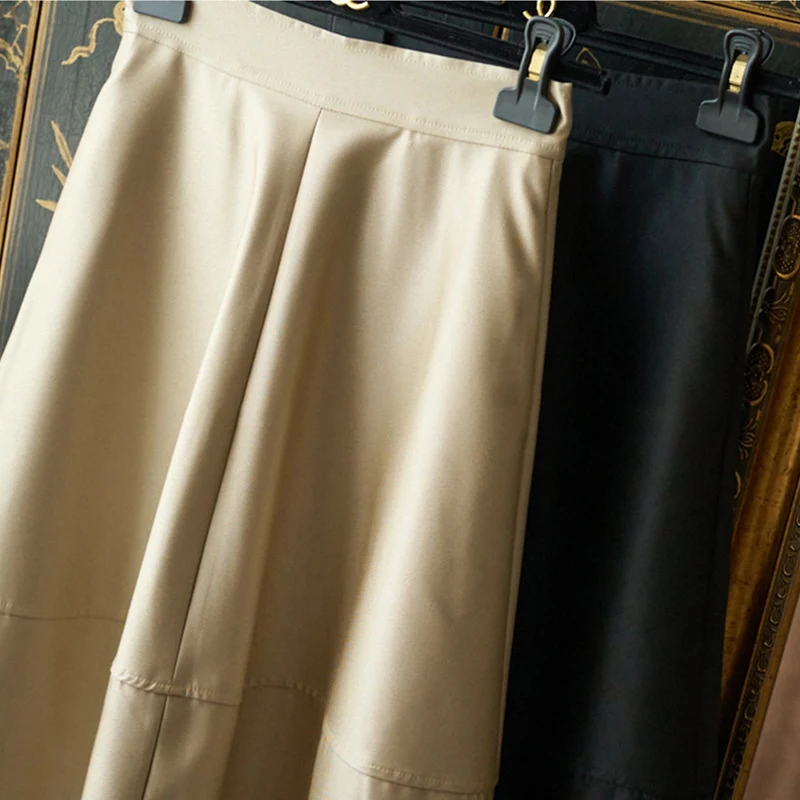 Damen Eleganter A-Linien Rock Nord Taschen