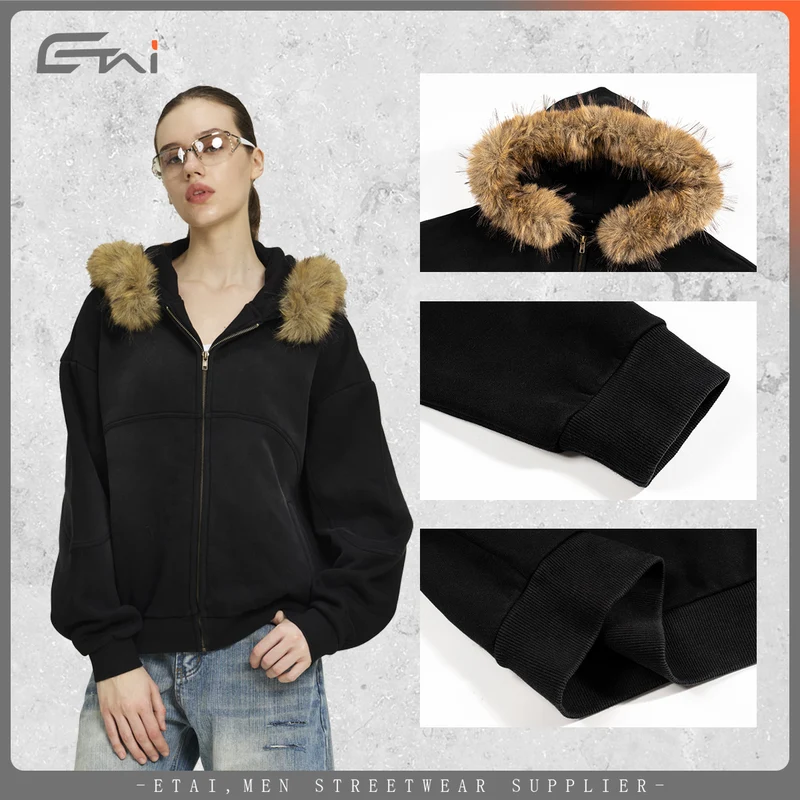 Herren Kapuzenjacke Nord Taschen