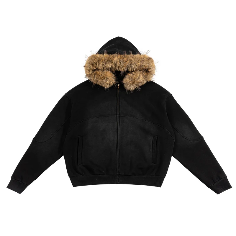 Herren Kapuzenjacke Nord Taschen