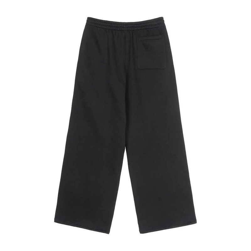 Damen Weit geschnittene Sweat-Hose mit Kordelzug Nord Taschen